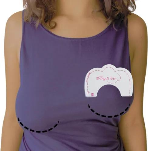 Vista 2 de Cinta de levantamiento de senos, cinta de senos, cinta adhesiva, sin solución de brasier para moda sin espalda y sin tirantes/booblift impermeable