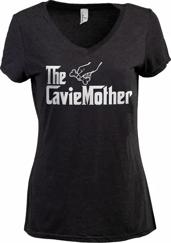 Vista 59 de The Dogmother Divertida camiseta con cuello en V para mujer, con cuello en V (italiano) Greyhound