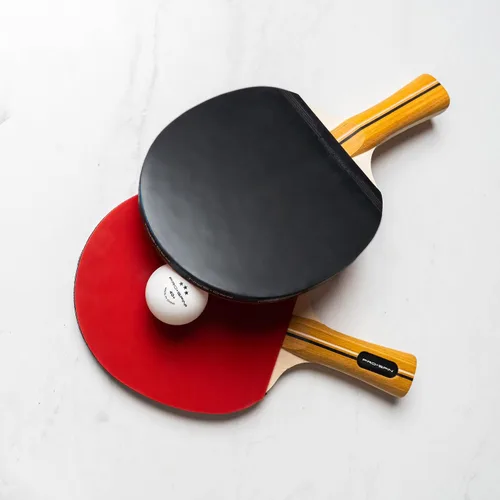 Vista 8 de PRO-SPIN Ping Pong Paddles - High-Performance Set with Premium Table Tennis Rackets, 3-Star Ping Pong Balls, Compact Storage Case Professional Set