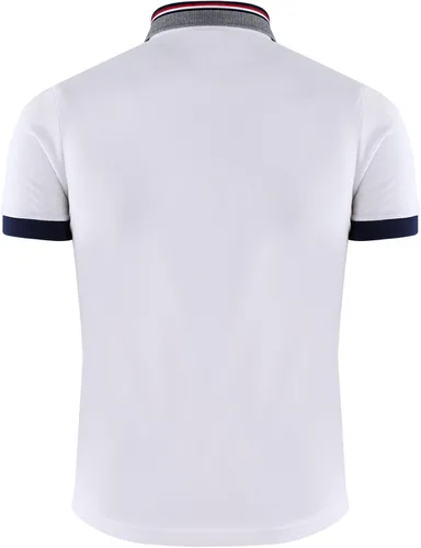 Vista 3 de Polo para hombre Piqué Manga Corta Performance Polo Blanco M (Asia-XL), Whitw