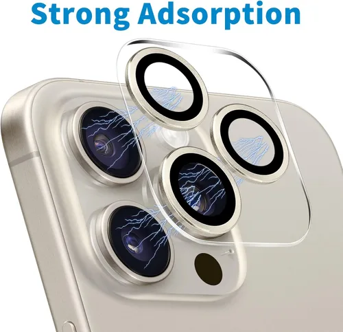 Vista 90 de Dengduoduo Paquete de 3 protectores de lente de cámara de vidrio templado para iPhone 15 de 6.1 pulgadas y para iPhone 15 Plus de 6.7 pulgadas