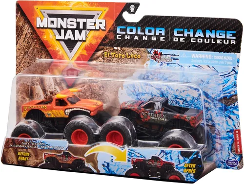 Vista 5 de Monster Jam El Toro Loco vs Northern Nightmare - Camiones que cambian