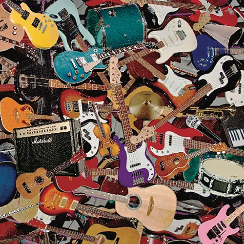 Vista 4 de Garage Band - Rompecabezas de 1000 piezas, 1 EA