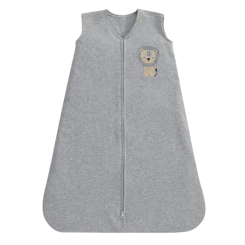 Vista 8 de Lambs & Ivy Jungle Safari - Juego de ropa de cama para cuna de bebé de 6 piezas, color gris/bronceado/blanco