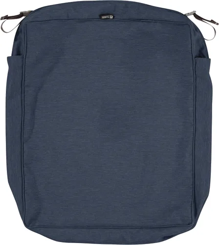 Vista 10 de Classic Accessories Montlake - Funda deslizante para cojín de asiento rectangular resistente al agua de 21 x 19 x 5 pulgadas para exteriores, funda