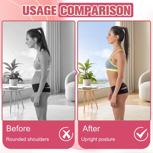 Vista 3 de Figura 8 Banda de resistencia para mujeres y hombres, banda de ejercicio con asas antideslizantes, equipo de fitness para gimnasio en casa