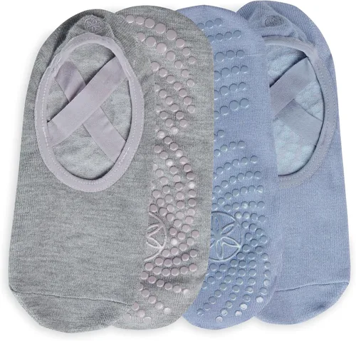 Vista 14 de Gaiam Grippy Studio Yoga Socks for Extra Grip in Standard or Hot Yoga