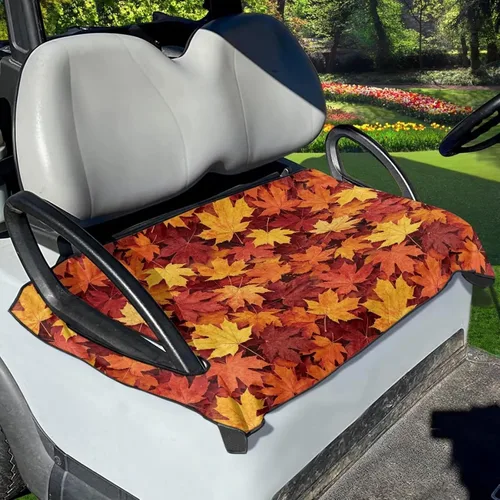 Vista 11 de Fundas de asiento de carrito de golf, toalla de manta de asiento de carrito de golf, cubierta de asiento de carrito de golf para asientos de 2