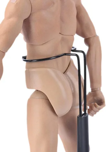 Vista 7 de 5 Uds Muñecas Soporte Soporte de Plástico Figura de Acción Soporte Escala 1/6 Ajustable en Forma de Anillo Figuras de Acción Pantalla Base Negro