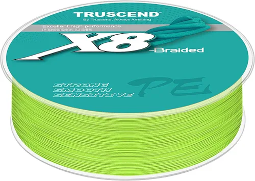 Vista 10 de TRUSCEND X8 Braided Fishing Line, Durable and Valuable PE Braid Line for Professional, More Thinner More Smoother Performance for Casting Well