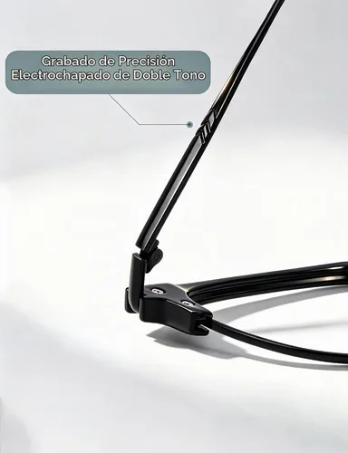 Vista 2 de Gafas de luz azul para hombre, protección ocular antifatiga ocular