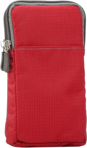 Vista 12 de Bolsa de clip para cinturón para teléfono celular, funda de hombro para teléfono celular, funda de hombro vertical de 6.0 pulgadas para viajes al