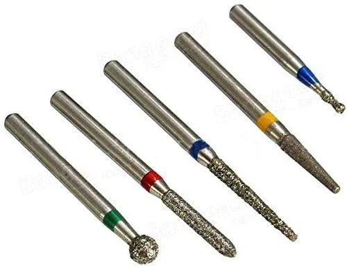 Vista 4 de 50 brocas de diamante Fg vástago