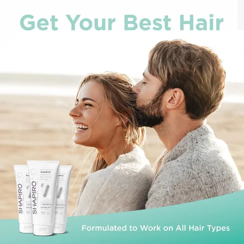 Vista 2 de Shapiro MD Hair Growth Experts Champú vegano para adelgazar el cabello