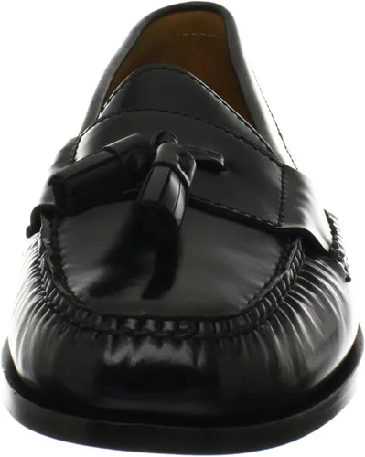 Vista 2 de Cole Haan Mocasines con borlas para hombre, Negro