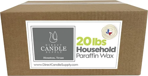 Vista 8 de Direct Candle Supply - Cera de vela de parafina para el hogar totalmente refinada de 10 libras, cera de parafina para fabricación de velas, cera