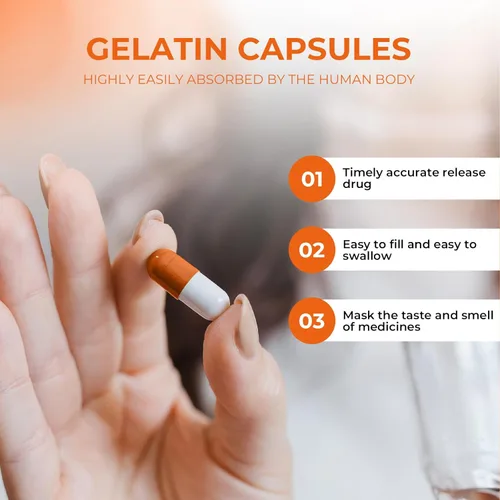 Vista 3 de Angtai JN Cápsulas de gelatina tamaño 00 cápsulas de gel vacías puras bovinas transparentes (100 unidades) sin gluten, sin OMG, kit de llenado