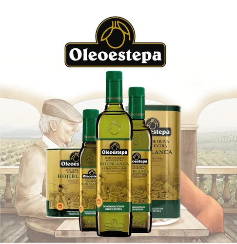 Vista 8 de Oleoestepa Hojiblanca - Aceite de oliva virgen extra español - 0.75 litros / 25.4 onzas
