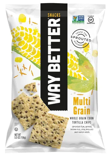 Vista 12 de Way Better Snacks Chips de tortilla, batata, 5.5 onzas