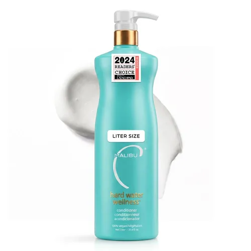 Vista 11 de Malibu C Acondicionador para el cabello de agua dura para acumulación, tamaño de viaje, fórmula hidratante sin sulfato para cabello seco dañado
