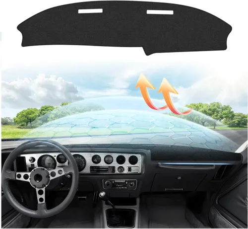 Vista 43 de CARTIST Cubierta de tablero Compatible con Toyota 4Runner 2010-2023 2024 Cubierta de tablero para 4Runner Accesorios Alfombra antideslizante