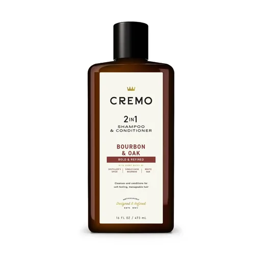 Vista 7 de Cremo Bourbon & Oak Barber Grade Champú y acondicionador 2 en 1, 16 onzas líquidas (paquete de 2) - Una sofisticada mezcla de especias