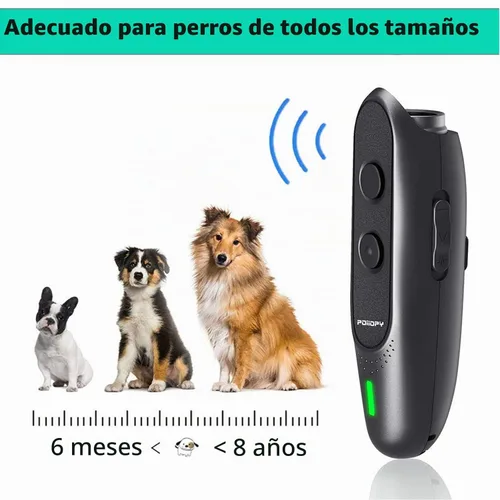 Vista 7 de Dispositivo antiladrido para perro-frecuencia variable ultrasónico disuasorio de ladrido de perro