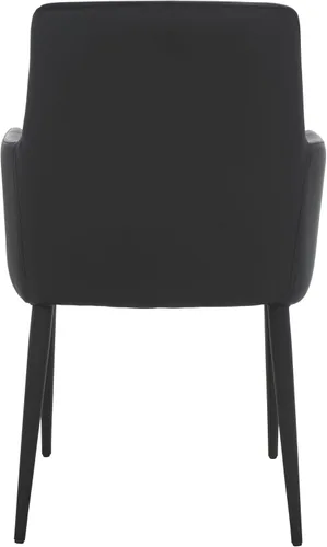Vista 5 de SAFAVIEH Home Collection Summerset Mid-Century - Silla moderna con brazos blancos