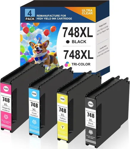 Vista 21 de 728 cartuchos de tinta F9J68A F9K17A F9K16A F9K16A F9K15A compatibles con impresoras de trazador de gran formato HP T830 MFP T730, 10.1 fl oz, negro