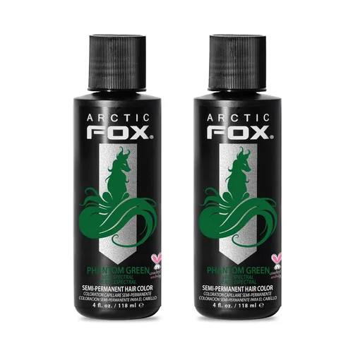 Vista 15 de Arctic Fox Tinte semipermanente para el cabello Apricot Anarchy, vegano, sin crueldad, sin amoníaco, 5.6 onzas líquidas