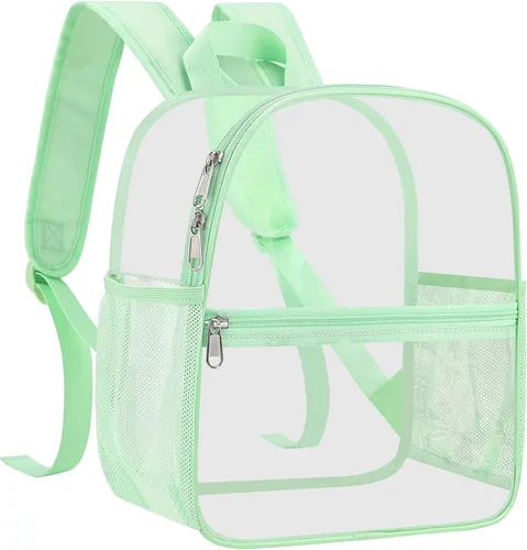 Vista 21 de Mochila transparente USPECLARE aprobada para estadio 12×6×12, Bolso transparente resistente al agua para eventos de estadio, conciertos, trabajo