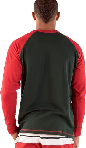 Vista 3 de Lazy One Pijamas de Navidad familiares a juego, pijamas de Navidad a juego con elfo para la familia, camisetas y pantalones para adultos separados
