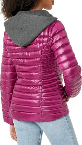 Vista 2 de GUESS Women's Light Packable Jacket Quilted, Transitional Puffer