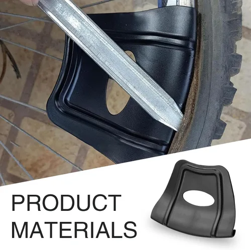 Vista 6 de Pack-2 Protector de llantas para desmontar neumáticos de coche, estructura antideslizante doble convexa, cubierta antiarañazos, mango ovalado hueco