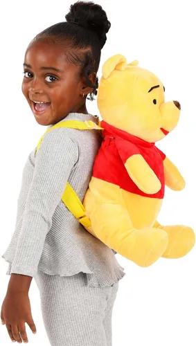 Vista 2 de Fast Forward Mochila de felpa Pooh de 17", Multi, Mochilas Daypack