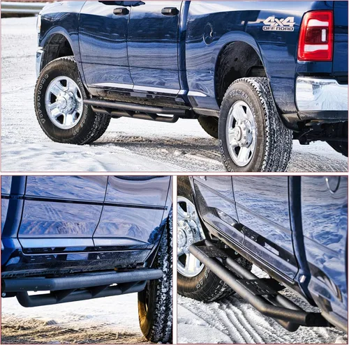 Vista 7 de Reemplazo de estribos OEDRO de 6 pulgadas para Ram 1500 Crew Cab 2009-2018
