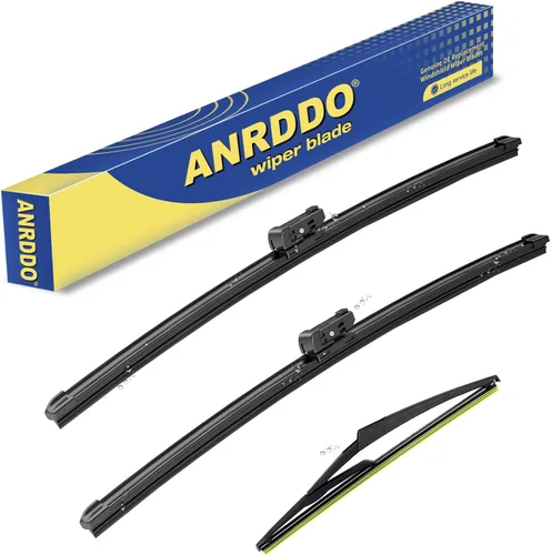 Vista 24 de ANRDDO Repuesto de limpiaparabrisas para limpiaparabrisas Jeep Wrangler