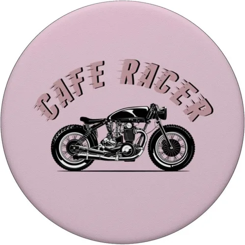 Vista 3 de Cafe Racer Biker Men Women Adult Teens Boys Girls Kids Youth PopSockets Swappable PopGrip