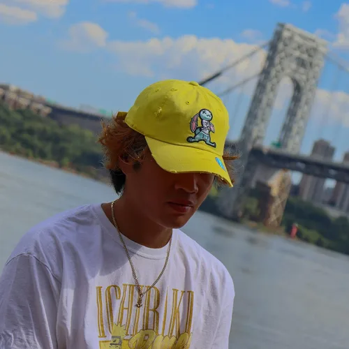 Vista 2 de Muka - Sombrero para papá ropa urbana hip-hop diseño de conejo bordado para papá para mujeres y hombres gorra de béisbol