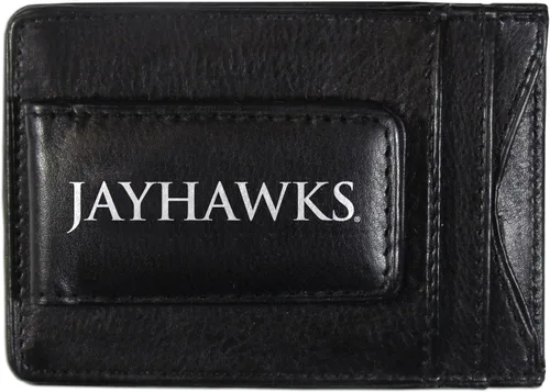 Vista 18 de Siskiyou Sports NCAA unisex Logo Leather Cash and Cardholder