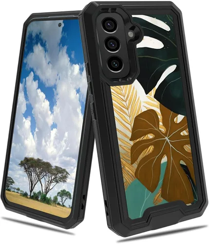 Vista 102 de Funda para Samsung S23 FE Galaxy S23 FE 2 en 1 PC duro de doble capa TPU suave a prueba de golpes Funda protectora para Samsung Galaxy S23 FE 6.4