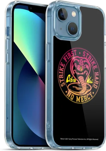 Vista 86 de Head Case Designs Funda de gel suave con licencia oficial de Cobra Kai Eagle Fang Logo Key Art compatible con Apple iPhone 7 Plus/iPhone 8 Plus