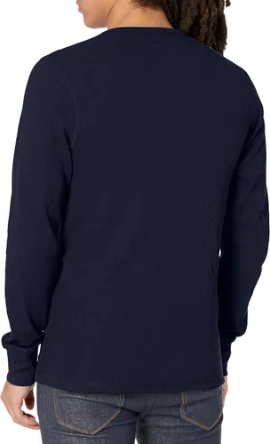 Vista 2 de Tommy Hilfiger Camisa térmica de manga larga con cuello redondo para hombre