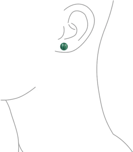 Vista 12 de Aretes grandes de plata de ley 925 con piedras preciosas naturales de 0.394 pulgadas para mujeres y adolescentes, variedad de piedras de nacimiento