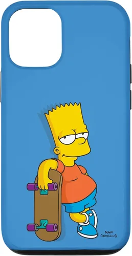 Vista 28 de The Simpsons Bart Simpson - Carcasa para iPhone 17, color azul cielo