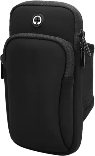Vista 2 de Soporte universal para teléfono para correr, banda ajustable para llavero, para gimnasio, correr, senderismo, correr, ejercicio, caminar