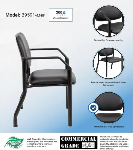 Vista 3 de Boss Office Products, Negro