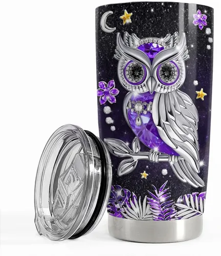 Vista 40 de SANDJEST Vaso de baloncesto con aislamiento de acero inoxidable de 20 onzas, taza de café de viaje, vasos deportivos, regalos para amantes