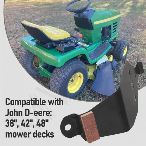 Vista 6 de AM131445 Kit de freno de husillo compatible con tractor de césped John D-eere LT133, LT150, LT155, LT160, LT180, se adapta a cubiertas