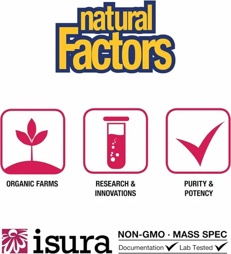 Vista 8 de Natural Factors, GrapeSeedRich Extracto de semilla de uva, soporte antioxidante para una respuesta inflamatoria saludable, 90 cápsulas